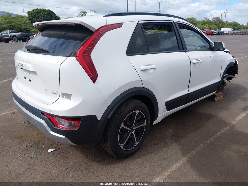 2024 Kia Niro VIN KNDCR3LE7R5187474 IAAI salvage auction — ROLLOVER, Clear (Hawaii), sold $1,825 on 2026-07-28 (photo 4)