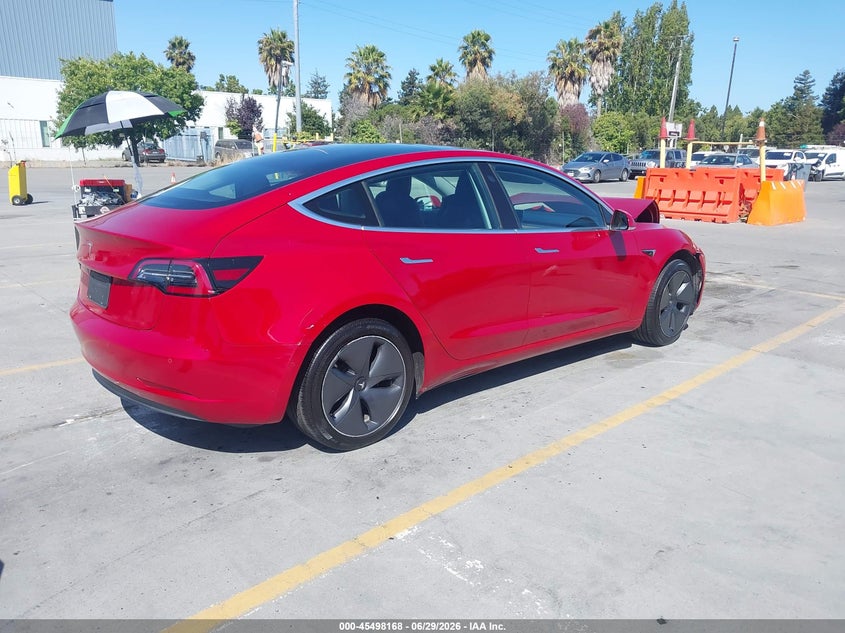 2019 Tesla Model 3 VIN 5YJ3E1EA9KF299076 IAAI salvage auction — FRONT END, Salvage (California), sold $3,475 on 2026-07-23 (photo 4)