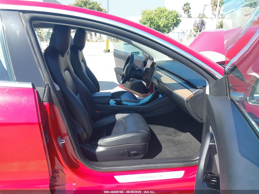 2019 Tesla Model 3 VIN 5YJ3E1EA9KF299076 IAAI salvage auction — FRONT END, Salvage (California), sold $3,475 on 2026-07-23 (photo 5)