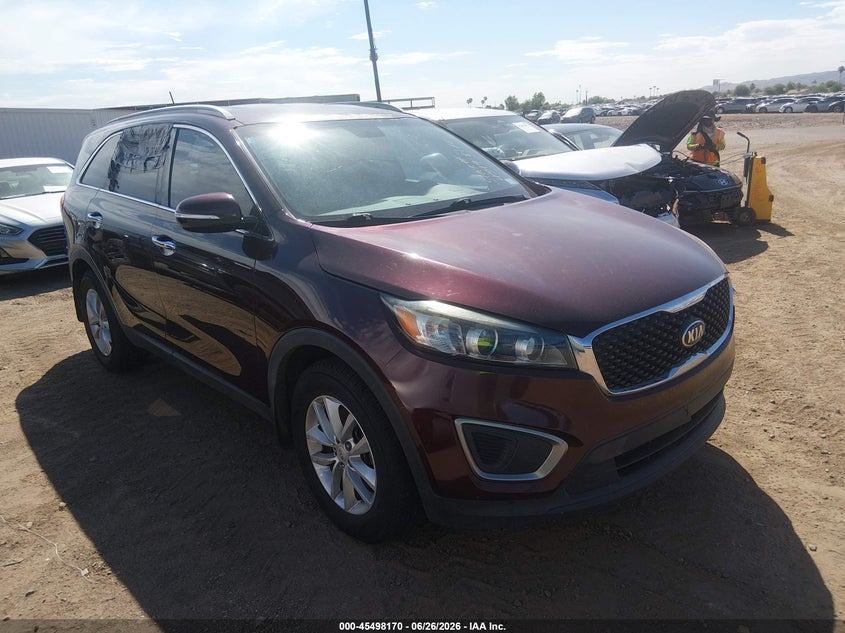 2017 Kia Sorento VIN 5XYPG4A3XHG191510 IAAI salvage auction — NORMAL WEAR, Clear-Dealer Only (Arizona), sold $2,825 on 2026-07-07 (photo 1)