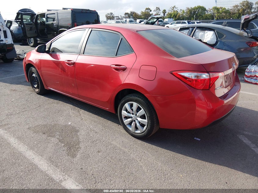 2015 Toyota Corolla VIN 5YFBURHE8FP324197 IAAI salvage auction — RIGHT FRONT, Salvage (California), sold $2,450 on 2026-07-16 (photo 3)