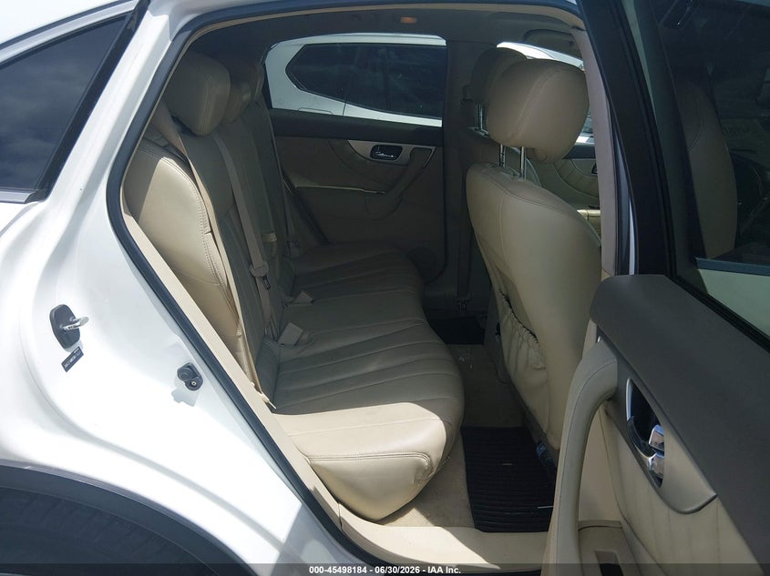 2013 Infiniti Fx37 VIN JN8CS1MW6DM170054 IAAI salvage auction — NORMAL WEAR, Original (Ohio), sold $500 on 2026-07-29 (photo 8)