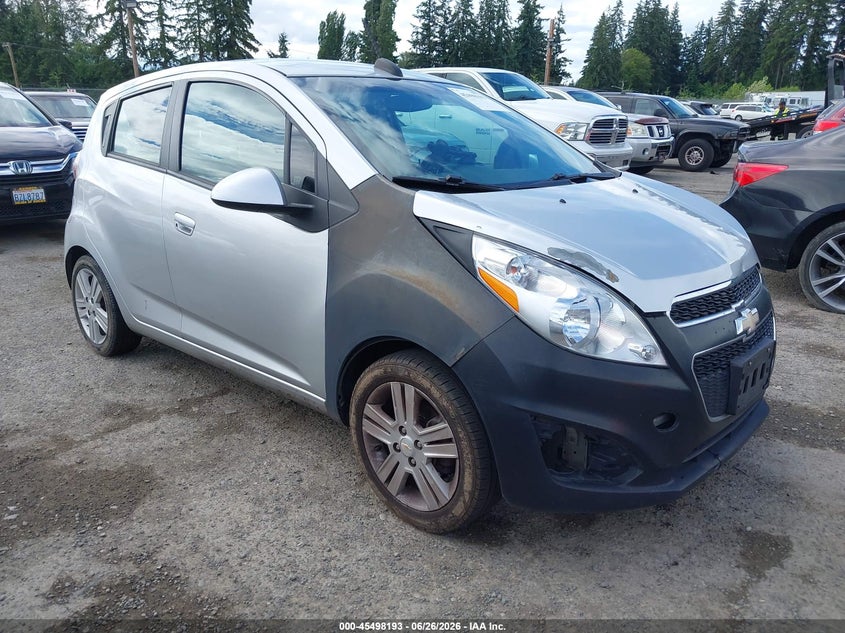 2015 Chevrolet Spark VIN KL8CD6S94FC720644 IAAI salvage auction — NORMAL WEAR, Rebuilt-Non-Public (Washington), sold $375 on 2026-07-29 (photo 1)