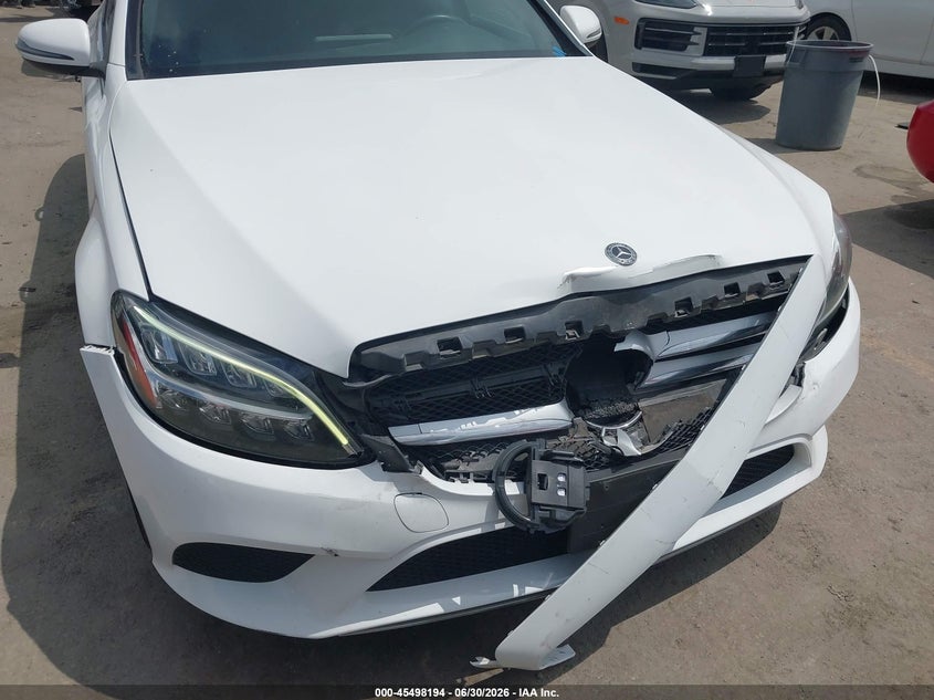 2020 Mercedes-benz C-klasse VIN W1KWF8DBXLR577806 IAAI salvage auction — FRONT END, Salvage (California), sold $7,600 on 2026-07-22 (photo 6)