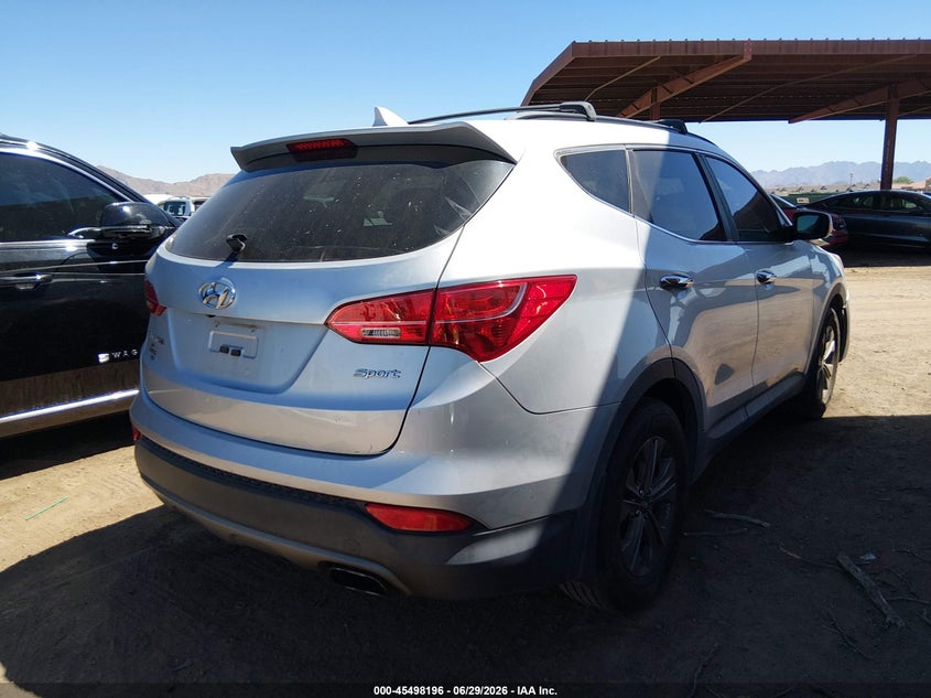 2016 Hyundai Santa fe VIN 5XYZU3LB6GG359867 IAAI salvage auction — LEFT FRONT, Salvage (Arizona), sold $2,250 on 2026-07-28 (photo 4)