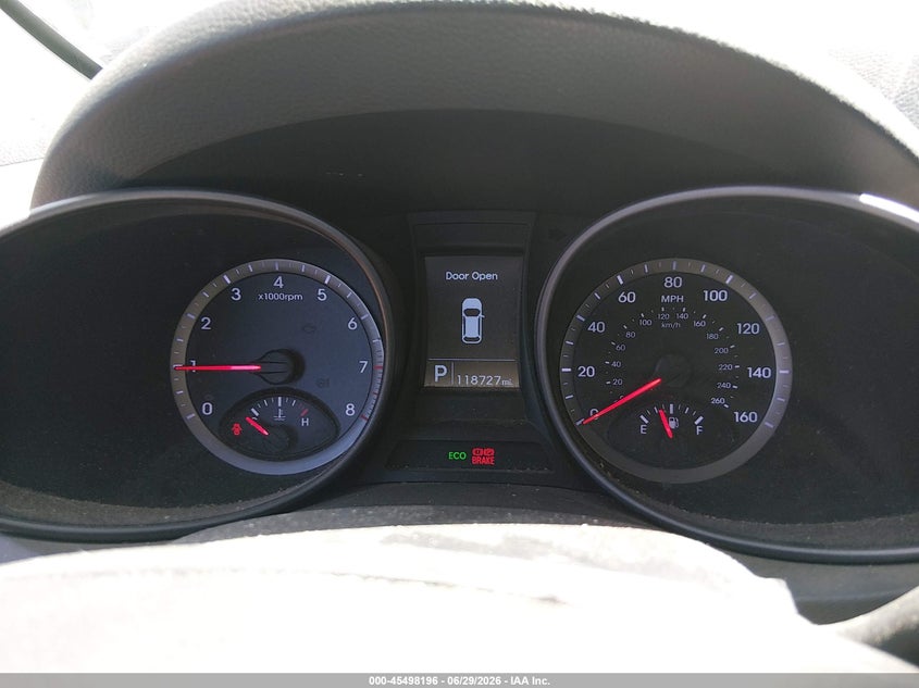 2016 Hyundai Santa fe VIN 5XYZU3LB6GG359867 IAAI salvage auction — LEFT FRONT, Salvage (Arizona), sold $2,250 on 2026-07-28 (photo 7)