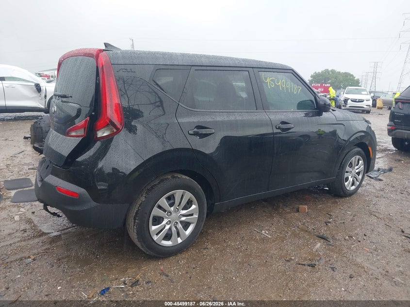 2021 Kia Soul VIN KNDJ23AU4M7148232 IAAI salvage auction — FRONT & REAR, Salvage (Indiana), sold $1,600 on 2026-08-01 (photo 3)