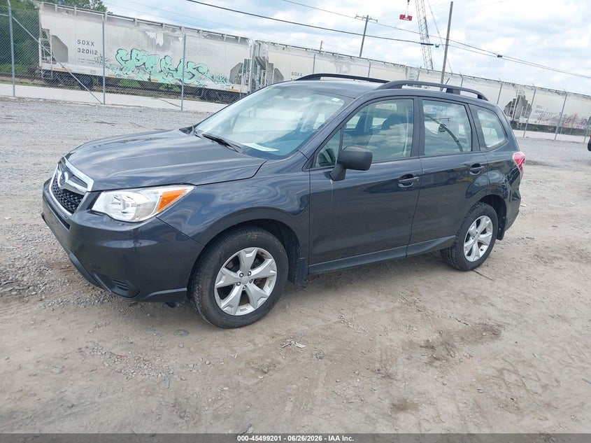 2015 Subaru Forester VIN JF2SJABC5FH829340 IAAI salvage auction — SIDE, Salvage (North Carolina), sold $3,400 on 2026-07-17 (photo 2)