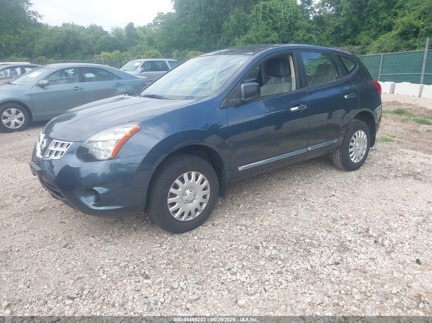 2014 Nissan Rogue VIN JN8AS5MV8EW710936 IAAI salvage auction — NORMAL WEAR, Clear (Maryland), sold $375 on 2026-07-30 (photo 2)
