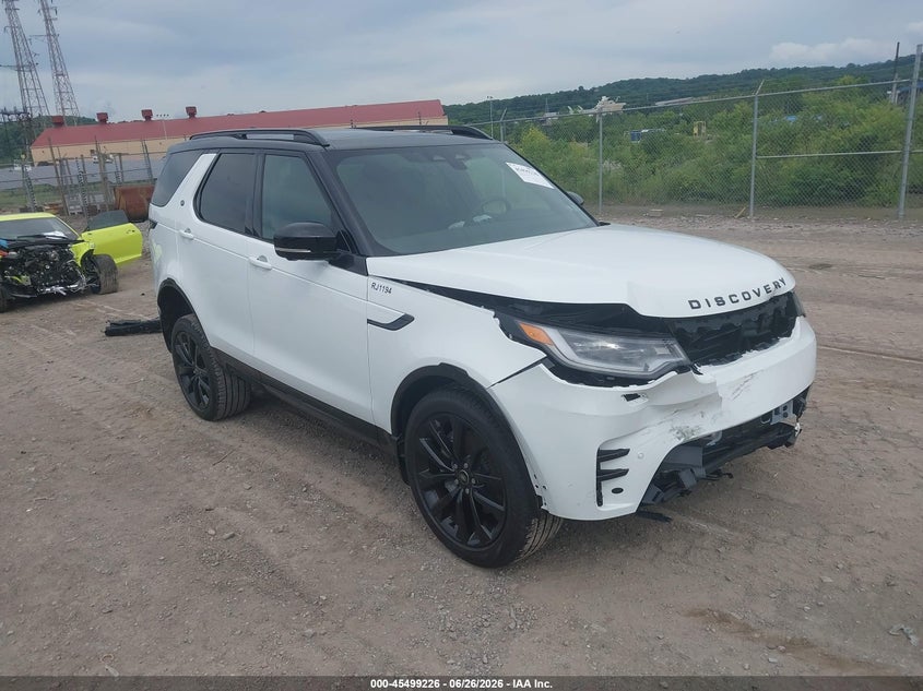 2026 Land rover Discovery VIN SALRL2FX4T2521478 IAAI salvage auction — FRONT END, Salvage (Pennsylvania), sold $17,000 on 2026-07-30 (photo 1)