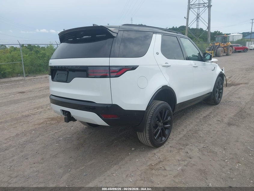 2026 Land rover Discovery VIN SALRL2FX4T2521478 IAAI salvage auction — FRONT END, Salvage (Pennsylvania), sold $17,000 on 2026-07-30 (photo 4)