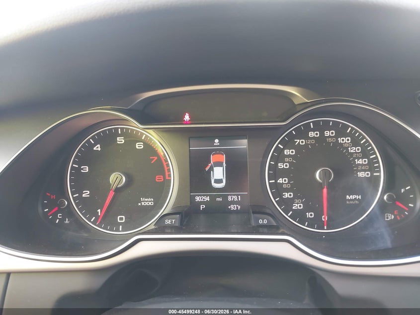 2013 Audi A4 VIN WAUFFAFL0DN007049 IAAI salvage auction — FRONT END, Salvage Title, sold $1,975 on 2026-07-29 (photo 7)