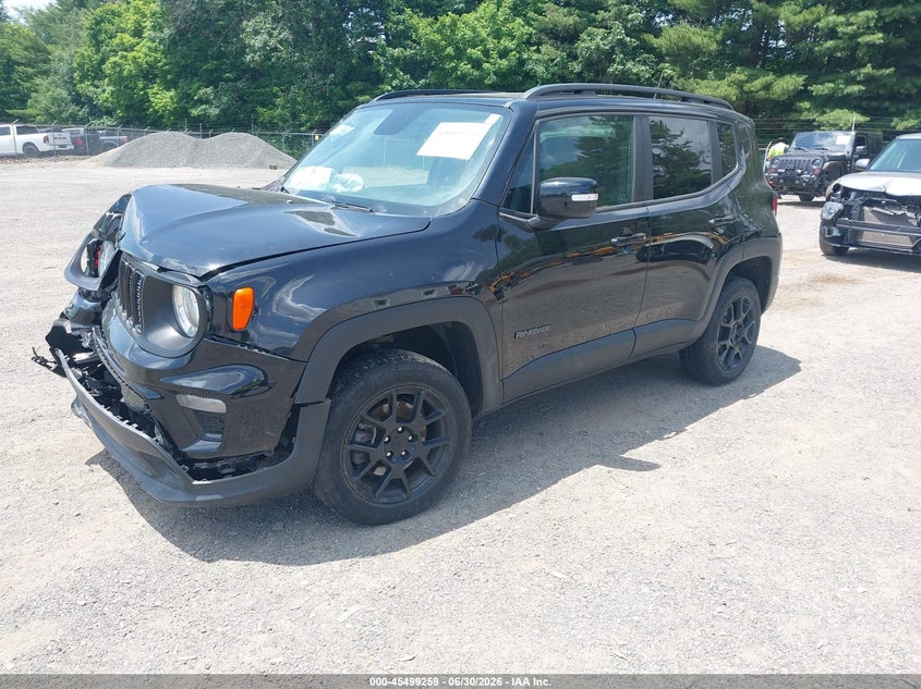 2019 Jeep Renegade VIN ZACNJBBB6KPK27250 IAAI salvage auction — FRONT END, Salvage (Ohio), sold $800 on 2026-07-09 (photo 2)