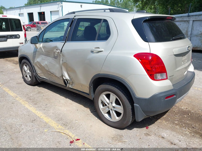 2016 Chevrolet Trax VIN 3GNCJLSB7GL169172 IAAI salvage auction — LEFT SIDE, Salvage (Michigan), sold $1,075 on 2026-08-03 (photo 3)