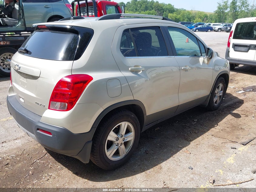 2016 Chevrolet Trax VIN 3GNCJLSB7GL169172 IAAI salvage auction — LEFT SIDE, Salvage (Michigan), sold $1,075 on 2026-08-03 (photo 4)