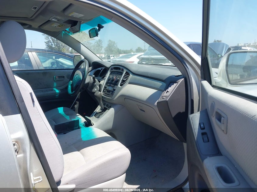 2007 Toyota Highlander VIN JTEDP21A070128938 IAAI salvage auction — NORMAL WEAR, Clear - Dealer Only (California), sold $675 on 2026-07-15 (photo 5)