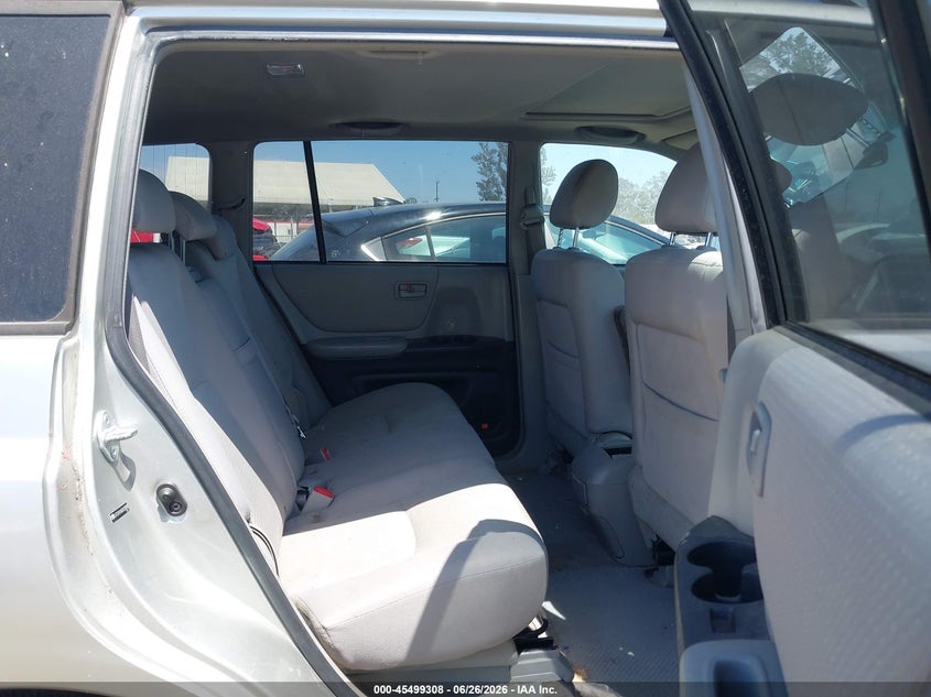 2007 Toyota Highlander VIN JTEDP21A070128938 IAAI salvage auction — NORMAL WEAR, Clear - Dealer Only (California), sold $675 on 2026-07-15 (photo 8)