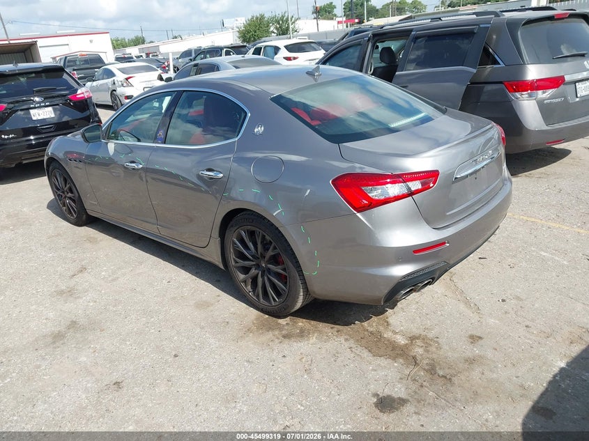 2020 Maserati Ghibli VIN ZAM57XSSXL1349914 IAAI salvage auction — RIGHT FRONT, Salvage (Texas), sold $7,400 on 2026-08-06 (photo 3)