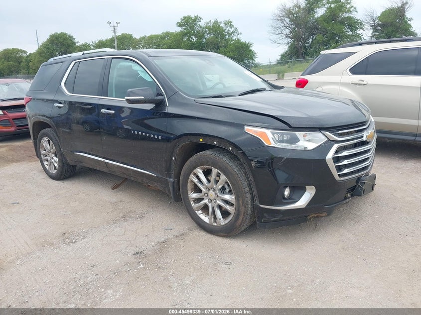 2020 Chevrolet Traverse VIN 1GNEVNKW0LJ317322 IAAI salvage auction — LEFT FRONT, Salvage (Nebraska), sold $6,500 on 2026-07-31 (photo 1)