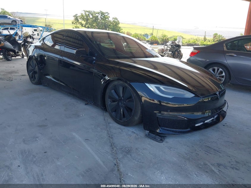 2021 Tesla Model s VIN 5YJSA1E63MF448992 IAAI salvage auction — ELECTRICAL, Clear (Florida), sold $25,650 on 2026-07-14 (photo 1)