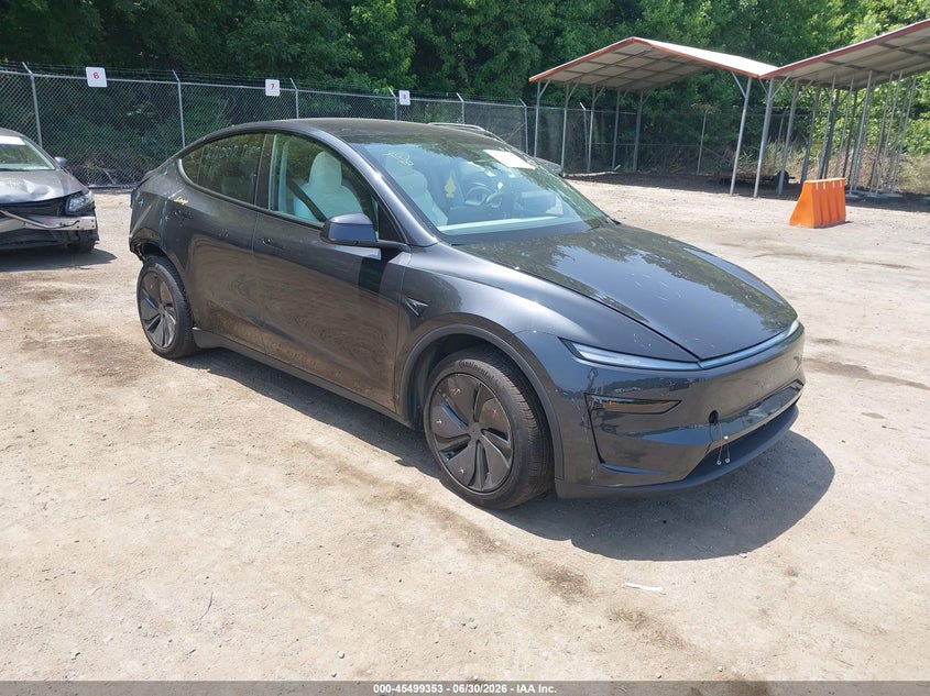2026 Tesla Model y VIN 7SAYGDED6TF441805 IAAI salvage auction — REAR END, Salvage Title, sold $18,400 on 2026-09-05 (photo 1)