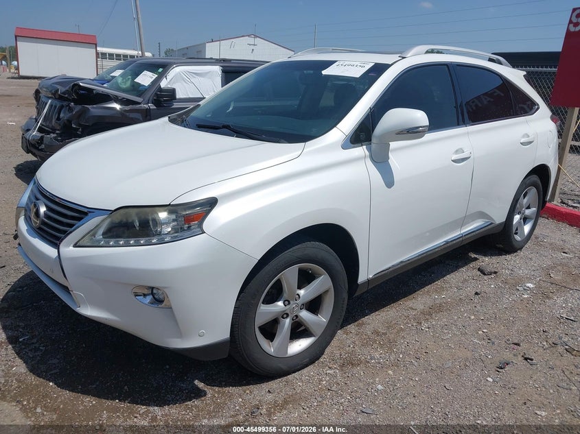 2013 Lexus Rx VIN JTJBK1BAXD2453757 IAAI salvage auction — RIGHT SIDE, Clear (Indiana), sold $5,900 on 2026-07-29 (photo 2)