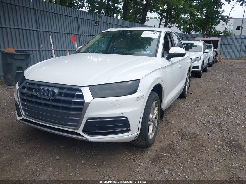 2018 Audi Q5 VIN WA1BNAFY1J2096072 IAAI salvage auction — NORMAL WEAR, Clear (New Jersey), sold $4,600 on 2026-07-29 (photo 6)