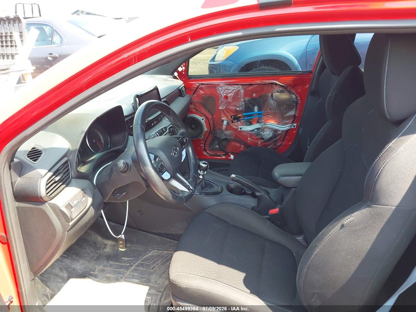 2020 Hyundai Veloster VIN KMHT36AH3LU005083 IAAI salvage auction — FRONT END, Salvage (Ohio), sold $25 on 2026-07-29 (photo 5)