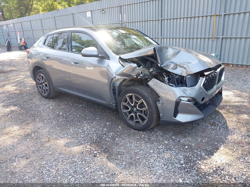 2026 BMW X2 VIN WBX63GM0XT5401053 IAAI salvage auction — FRONT END, Clear (New Jersey), sold $13,100 on 2026-07-22 (photo 1)