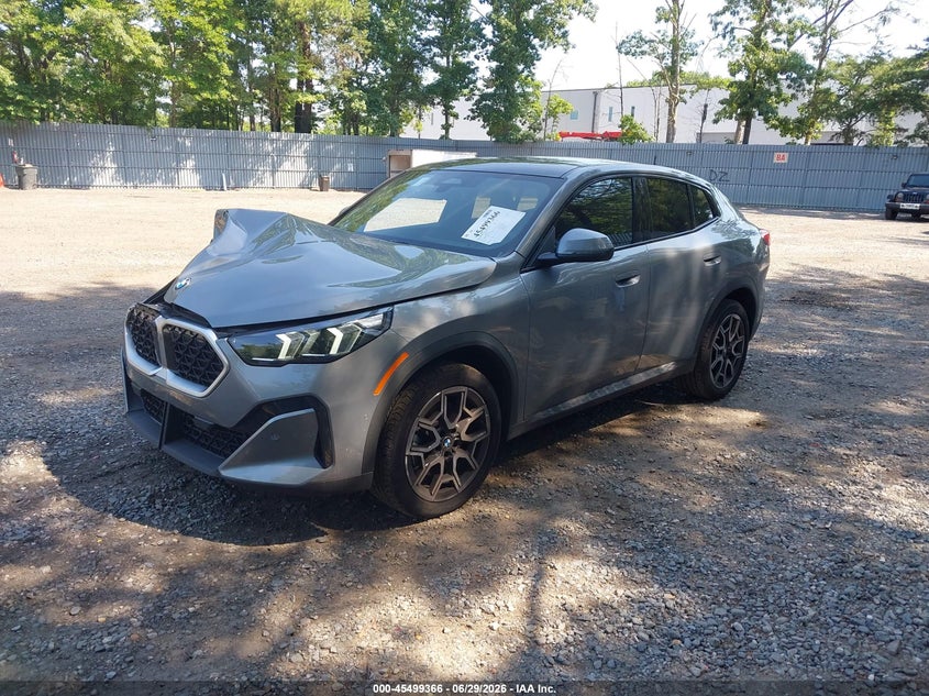 2026 BMW X2 VIN WBX63GM0XT5401053 IAAI salvage auction — FRONT END, Clear (New Jersey), sold $13,100 on 2026-07-22 (photo 2)