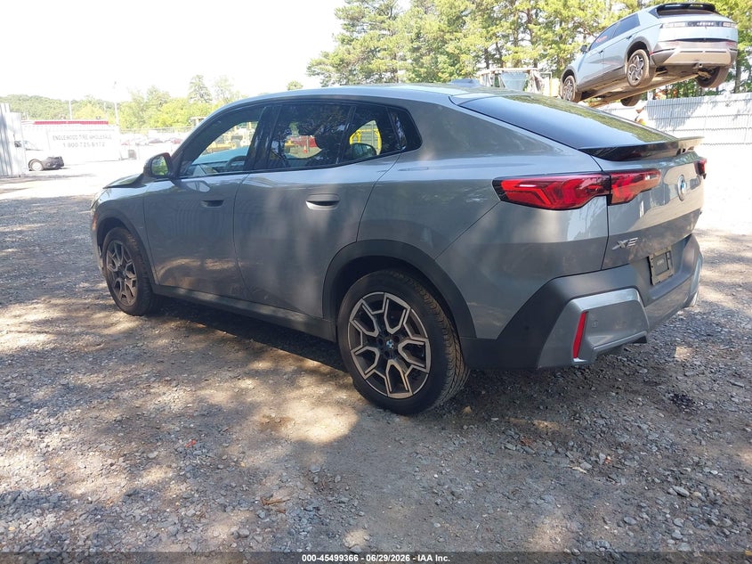 2026 BMW X2 VIN WBX63GM0XT5401053 IAAI salvage auction — FRONT END, Clear (New Jersey), sold $13,100 on 2026-07-22 (photo 3)