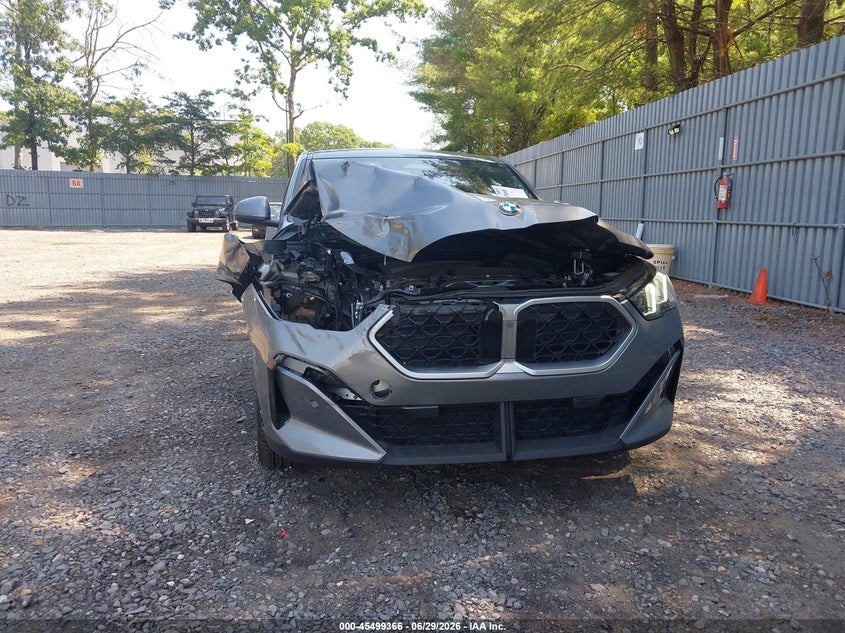 2026 BMW X2 VIN WBX63GM0XT5401053 IAAI salvage auction — FRONT END, Clear (New Jersey), sold $13,100 on 2026-07-22 (photo 6)
