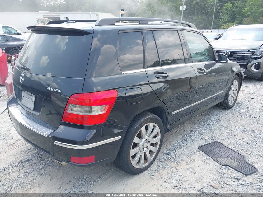 2012 Mercedes-benz Glk-klasse VIN WDCGG8HB1CF869782 IAAI salvage auction — FRONT END, Salvage (Georgia), sold $1,750 on 2026-08-19 (photo 4)