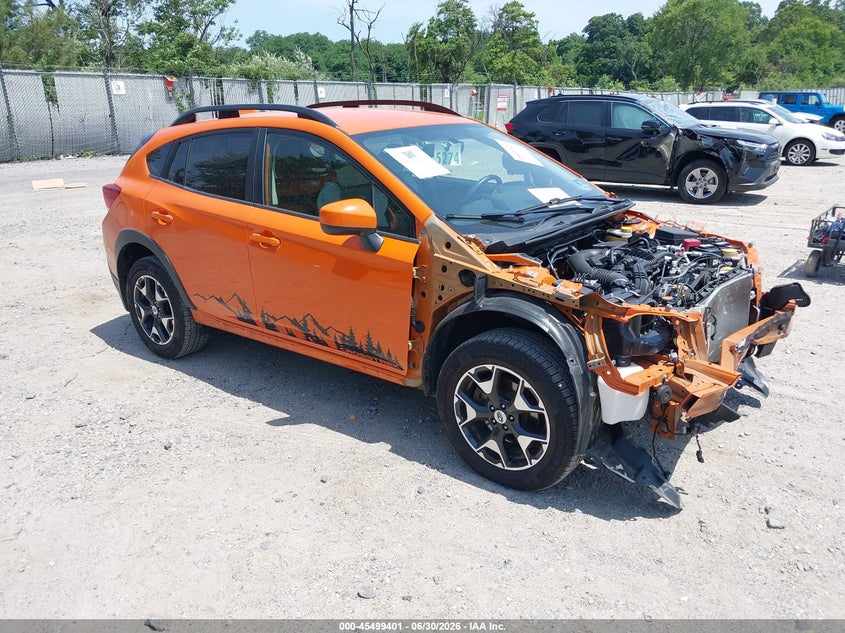 2018 Subaru Xv VIN JF2GTABC3JH341061 IAAI salvage auction — FRAME DAMAGE, Salvage (New Jersey), sold $2,350 on 2026-07-25 (photo 1)