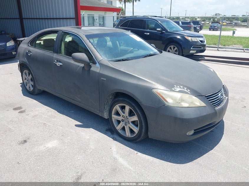 2008 Lexus Es 350 VIN JTHBJ46GX82271891 IAAI salvage auction — NORMAL WEAR, Clear (Florida), sold $950 on 2026-07-29 (photo 1)