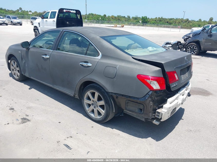 2008 Lexus Es 350 VIN JTHBJ46GX82271891 IAAI salvage auction — NORMAL WEAR, Clear (Florida), sold $950 on 2026-07-29 (photo 3)