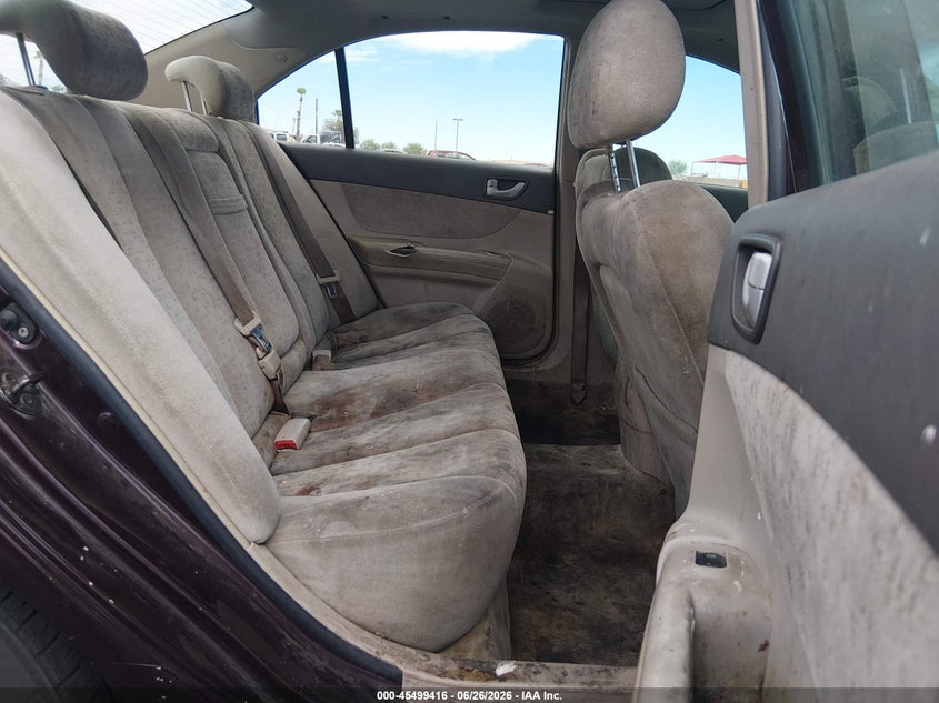 2006 Hyundai Sonata VIN 5NPEU46F96H005027 IAAI salvage auction — NORMAL WEAR, Clear (Nevada), sold $250 on 2026-07-31 (photo 8)