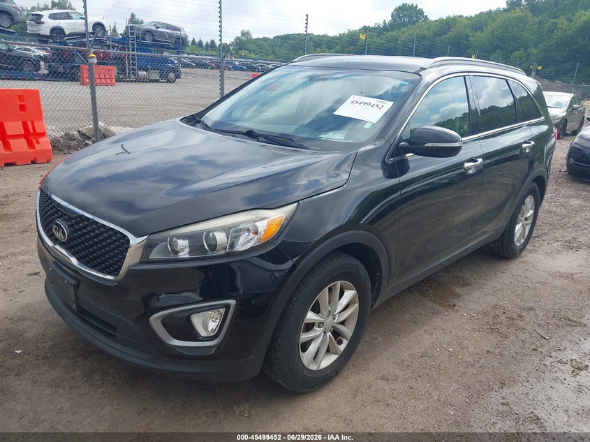 2016 Kia Sorento VIN 5XYPG4A54GG015181 IAAI salvage auction — NORMAL WEAR, Clear (Illinois), sold $1,700 on 2026-07-15 (photo 2)