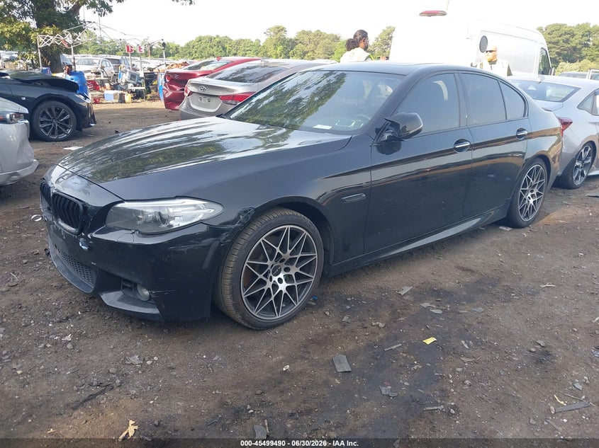 2016 BMW 5er VIN WBA5B3C5XGG253463 IAAI salvage auction — SUSPENSION, Salvage Title, sold $3,450 on 2026-08-18 (photo 2)