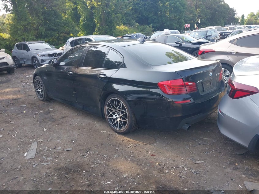2016 BMW 5er VIN WBA5B3C5XGG253463 IAAI salvage auction — SUSPENSION, Salvage Title, sold $3,450 on 2026-08-18 (photo 3)