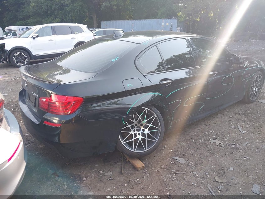 2016 BMW 5er VIN WBA5B3C5XGG253463 IAAI salvage auction — SUSPENSION, Salvage Title, sold $3,450 on 2026-08-18 (photo 4)