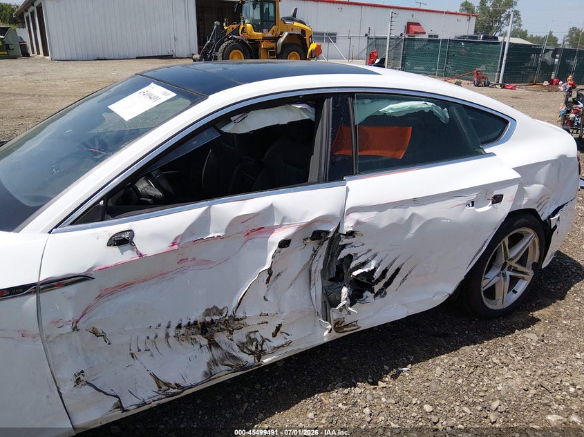2021 Audi VIN WAUDACF59MA011370 IAAI salvage auction — LEFT SIDE, Salvage (Ohio), sold $4,850 on 2026-07-22 (photo 6)