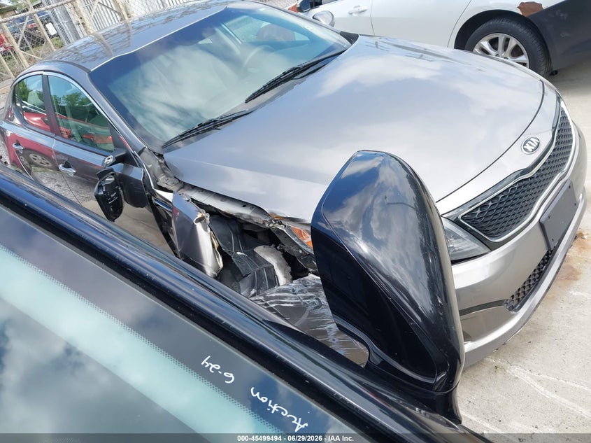 2014 Kia Optima VIN 5XXGM4A70EG320799 IAAI salvage auction — RIGHT FRONT, Clear (Tennessee), sold $1,400 on 2026-07-26 (photo 1)