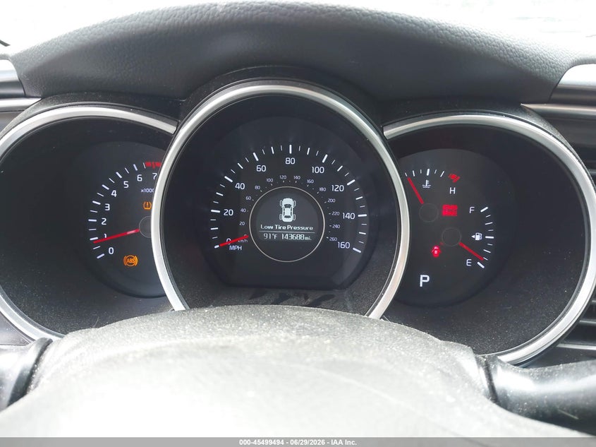 2014 Kia Optima VIN 5XXGM4A70EG320799 IAAI salvage auction — RIGHT FRONT, Clear (Tennessee), sold $1,400 on 2026-07-26 (photo 7)