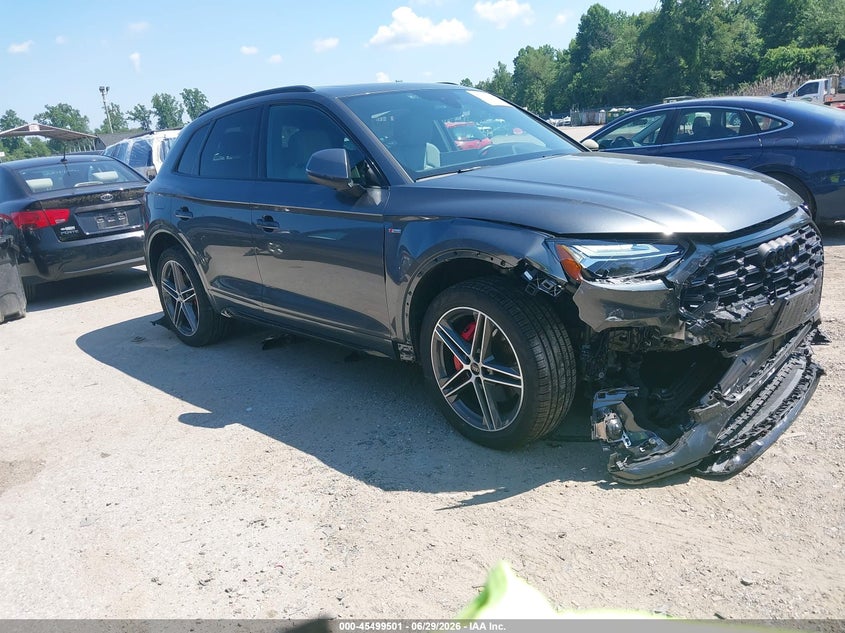 2024 Audi Q5 VIN WA1E2AFY1R2139567 IAAI salvage auction — FRONT END, Salvage Title, sold $15,525 on 2026-07-23 (photo 1)