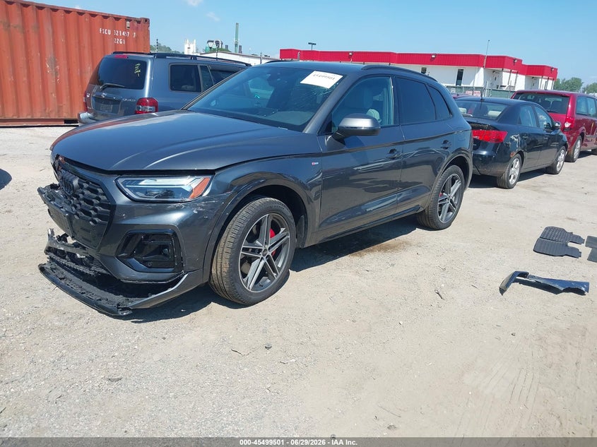 2024 Audi Q5 VIN WA1E2AFY1R2139567 IAAI salvage auction — FRONT END, Salvage Title, sold $15,525 on 2026-07-23 (photo 2)