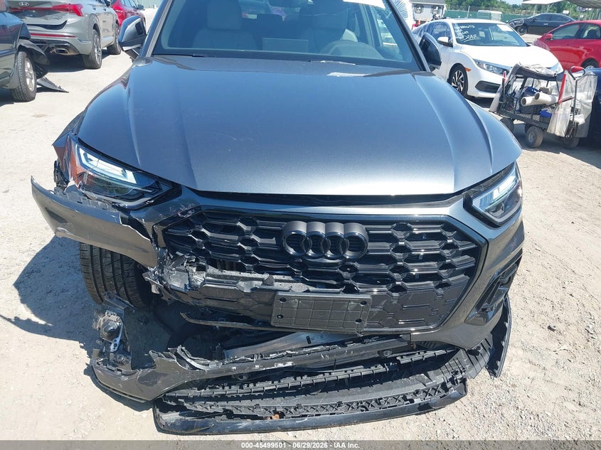 2024 Audi Q5 VIN WA1E2AFY1R2139567 IAAI salvage auction — FRONT END, Salvage Title, sold $15,525 on 2026-07-23 (photo 6)