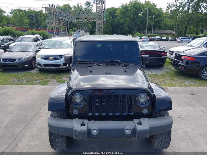 2016 Jeep Wrangler / VIN 1C4BJWEG6GL178857 IAAI salvage auction — NORMAL WEAR, Clear (Mississippi), sold $2,825 on 2026-07-09 (photo 6)