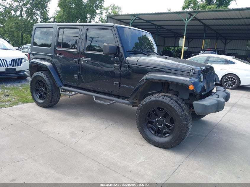 2016 Jeep Wrangler / VIN 1C4BJWEG6GL178857 IAAI salvage auction — NORMAL WEAR, Clear (Mississippi), sold $2,825 on 2026-07-09 (photo 1)