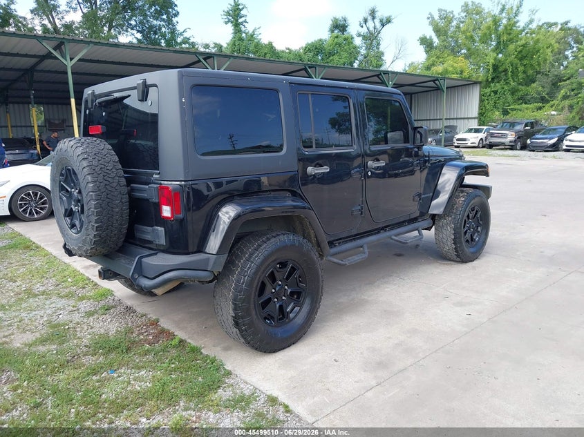2016 Jeep Wrangler / VIN 1C4BJWEG6GL178857 IAAI salvage auction — NORMAL WEAR, Clear (Mississippi), sold $2,825 on 2026-07-09 (photo 4)